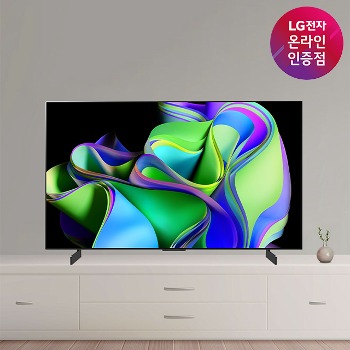 LG OLED evo 게이밍 TV OLED42C3ENA 스탠드형